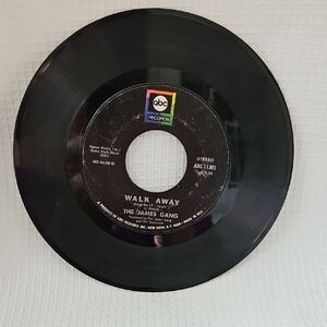 Vintage ABC Records 'Walk Away' And 'Yadig' by The James Gang 45RPM Vinyl Record